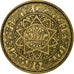 Marocco, Mohammed V, 50 Francs, 1371, Paris, série FDC, Alluminio-bronzo, SPL