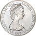 Ilhas Virgens Britânicas, Elizabeth II, Dollar, 1973, Franklin Mint, Prata