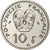 Polinezja Francuska, 10 Francs, 1967, Paris, Nikiel, MS(65-70), KM:5