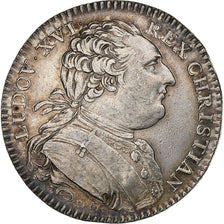 Francia, zeton, Louis XVI, États de Bretagne, Rennes, 1786, Plata, Duvivier