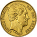 Belgium, Leopold I, 20 Francs, 20 Frank, 1865, Gold, AU(55-58), KM:23