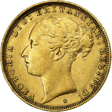 Australia, Victoria, Sovereign, 1882, Sydney, Gold, AU(50-53), KM:7