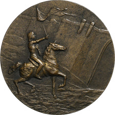 France, Medal, Jeanne d'Arc, Bronze, Montagny, AU(55-58)