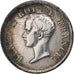 Francja, Henri V, 1/2 Franc, 1833, Srebro, AU(50-53), Gadoury:404, KM:23