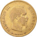 France, Napoleon III, 10 Francs, 1859, Paris, Gold, VF(20-25), Gadoury:1014