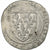 Francja, Charles VI, 1/2 Guénar, 1388-1389, Bilon, VF(30-35), Duplessy:378A