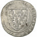 Frankrijk, Charles VI, 1/2 Guénar, 1388-1389, Billon, FR+, Duplessy:378A