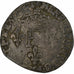 Francia, Henri III, Double Sol Parisis, 1584, Riom, Biglione, MB, Gadoury:477