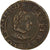 Francia, Louis XIII, Double Tournois, 1621, Villeneuve Saint-André, Rame, MB+