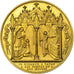 France, Medal, Baptème, Première Communion et Confirmation, 1861, Copper Gilt