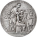 Francia, medalla, Ville de Paris, Enseignement du Dessin, 1900, Plata, Bottée