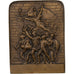 Frankrijk, Plaque, Union des Sociétés d’éducation physique, n.d., Bronzen