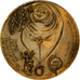 France, Médaille, Voeux par Blaise Pascal, 1974, Bronze Florentin, SUP