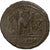 Maurice Tiberius, Follis, 591-592, Thessalonica, Brązowy, VF(30-35), Sear:533