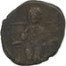 Time of Constantine IX, Follis, 1042-1055, Constantinople, Brązowy, VF(30-35)