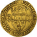 Francia, Charles VII, Écu d'or à la couronne, 1445-1461, Tournai, Oro, MBC