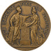 Francia, medalla, La Banque de France, 1950, Bronce, Dumarest, EBC+