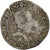 Frankreich, Henri III, 1/2 Franc au col plat, 1587, Rouen, Silber, S