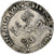 Frankreich, Henri III, Franc au Col Plat, 1580, Bordeaux, Silber, S+