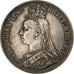 Reino Unido, Victoria, Crown, Jubilee, 1887, London, Prata, AU(55-58)