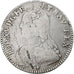 France, Louis XV, 1/2 Ecu aux branches d'olivier, 1728/7, Montpellier, Silver