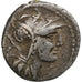 Junia, Denarius, 91 BC, Rome, Argento, MB+, Crawford:337/3