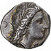 Lucânia, Nomos, ca. 330-290 BC, Metapontum, Prata, AU(55-58)