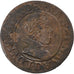 Francia, Louis XIII, Double Tournois, 1627, Lyon, Rame, BB+, Gadoury:8