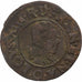 Francia, Louis XIII, Double Tournois, 1626, Riom, Rame, MB+, Gadoury:9