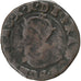 Francia, Charles X, Double Tournois, 1592, Troyes, Rame, MB, Gadoury:510