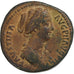 Faustina I, Sesterzio, 145-161, Rome, Bronzo, BB+, RIC:1383b