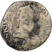 Francja, Henri III, 1/4 Franc au col plat, 1584, Limoges, Srebro, VF(20-25)