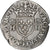 France, Henri II, 1/2 teston à la tête couronnée, 1550, Poitiers, Argent, TB