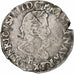 Frankreich, Henri IV, 1/2 Franc buste lauré, 1600, Angers, Silber, S+