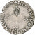 França, Henri IV, 1/2 Franc buste lauré, 1600, Angers, Prata, VF(30-35)