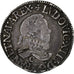 Frankrijk, Louis XIII, 1/2 Franc, 1615, Saint-Lô, Zilver, FR, Gadoury:36