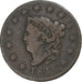 Stati Uniti, Cent, Coronet Head, 1816, Philadelphia, Rame, MB+, KM:45.1