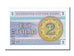 Banknot, Kazachstan, 2 Tyin, 1993, UNC(65-70)