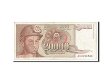 Banconote, Iugoslavia, 20,000 Dinara, 1987, 1987-05-01, BB