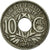 Moneta, Francja, Lindauer, 10 Centimes, 1926, EF(40-45), Miedź-Nikiel, KM:866a