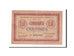 Banknot, Francja, Amiens, 50 Centimes, 1915, EF(40-45), Pirot:7-26