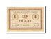 Banconote, Pirot:7-8, BB, Amiens, 1 Franc, 1915, Francia