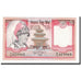 Banknot, Nepal, 5 Rupees, Undated (2002), KM:46, UNC(65-70)