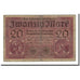 Banknot, Niemcy, 20 Mark, 1918-02-20, KM:57, VG(8-10)