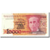 Banconote, Brasile, 10 Cruzados Novos on 10,000 Cruzados, Undated (1989)