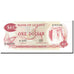 Billete, 1 Dollar, Undated (1992), Guyana, KM:21g, UNC