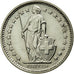 Moneta, Szwajcaria, 1/2 Franc, 1975, Bern, AU(55-58), Miedź-Nikiel, KM:23a.1