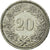 Monnaie, Suisse, 20 Rappen, 1985, Bern, TTB, Copper-nickel, KM:29a