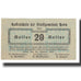 Billet, Autriche, 20 Heller, tour, 1920, 1920-01-25, STADTGEMEINDE, NEUF