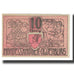 Banknote, Germany, Oldenburg Handelskammer, 10 Pfennig, personnage, UNC(65-70)